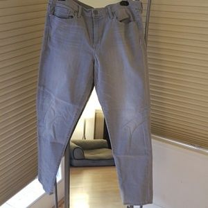 Size 31 Banana Republic grey ankle jeans